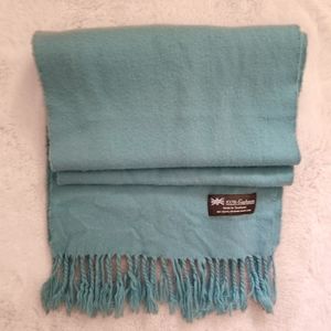 Light Blue Cashmere Scarf